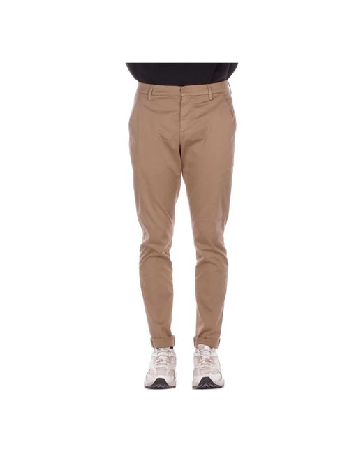 Dondup Natural Slim-Fit Trousers for men