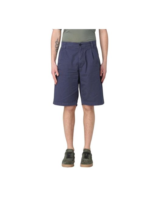 Casual Shorts di C P Company in Blue da Uomo