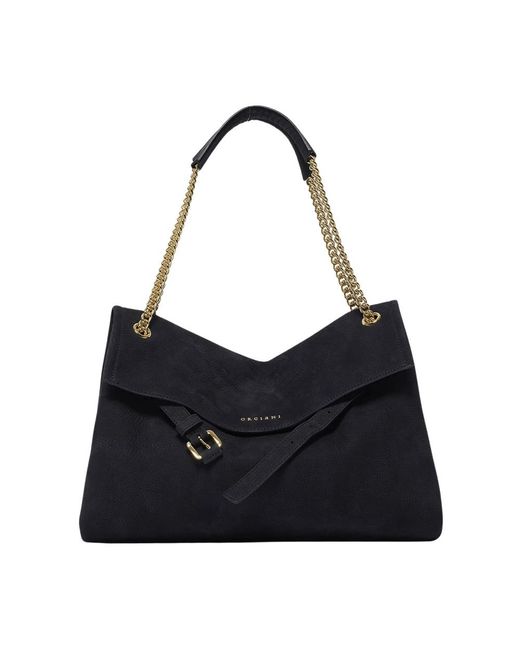 Orciani Black Shoulder Bags