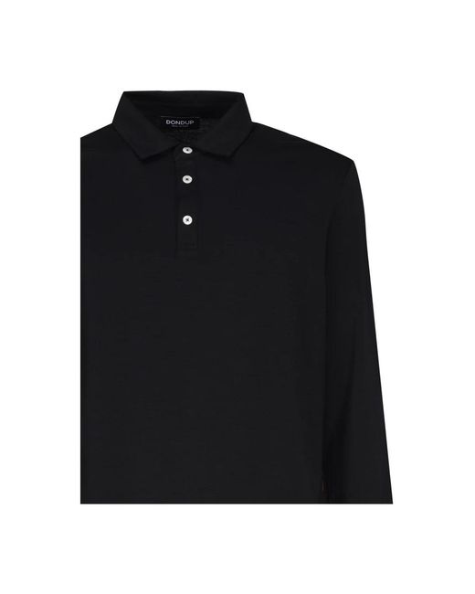 Dondup Black Polo Shirts for men
