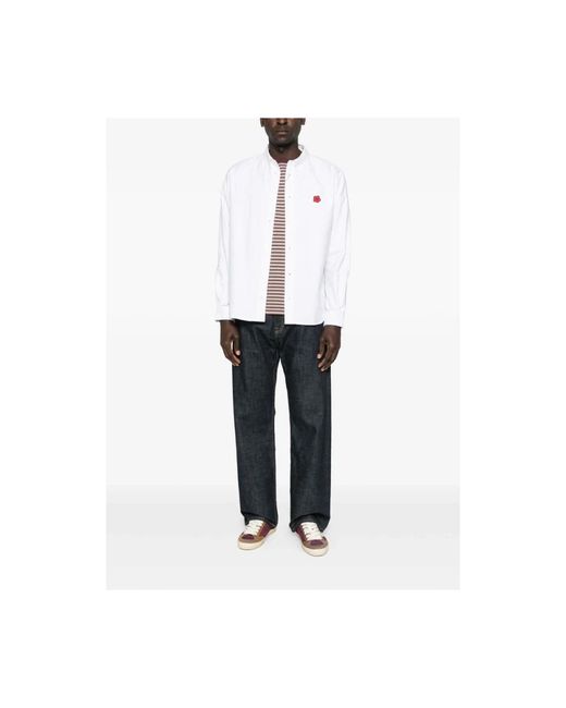 KENZO White Casual Shirts for men