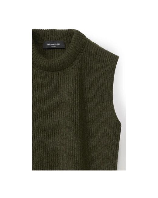 Fabiana Filippi Green Rundhals-Strickware