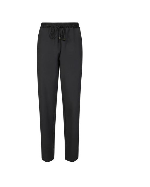Tapered Trousers di Elisabetta Franchi in Black