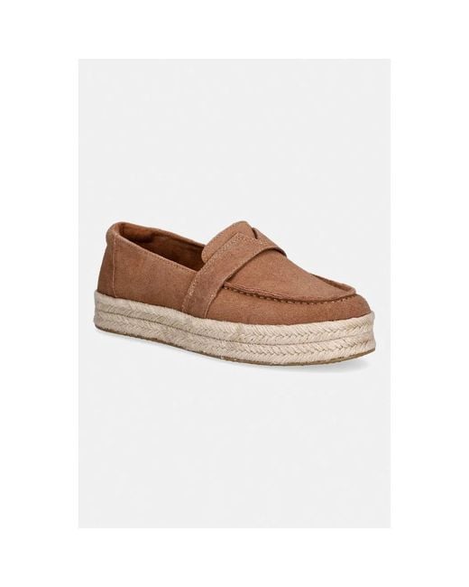 TOMS Brown Espadrilles