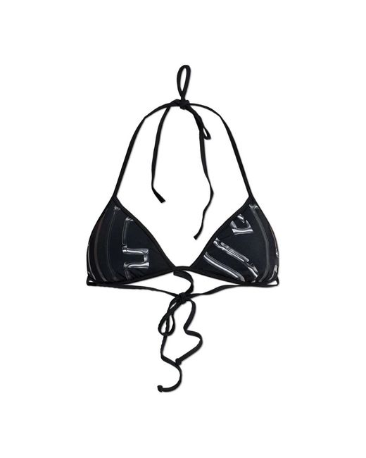 DIESEL Badmode ,Zwart ,Kate D-Core Bikini Top in het Black