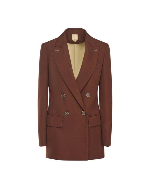 Blazers Max Mara de color Brown