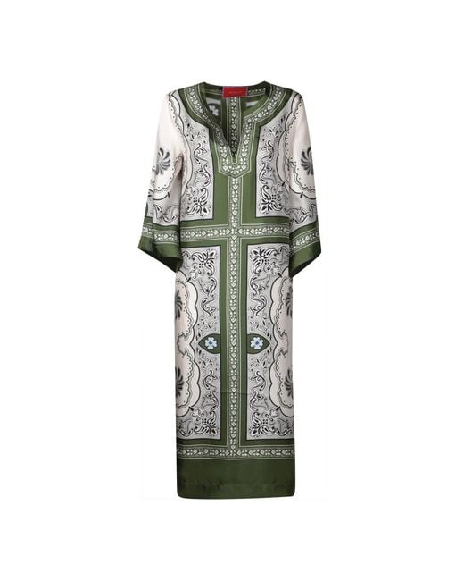 LaDoubleJ Green Midi Dresses