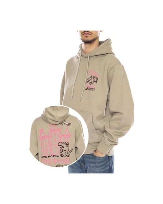 Hoodies Edwin de hombre de color Natural