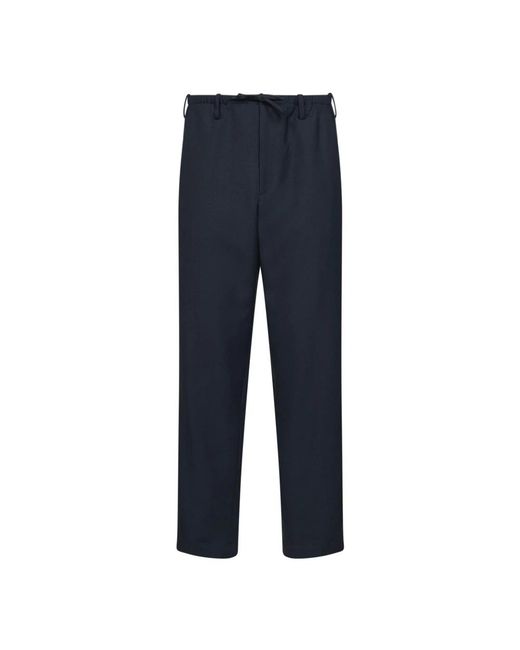 Dries Van Noten Blue Trousers for men