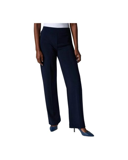 Straight Trousers di Joseph Ribkoff in Blue