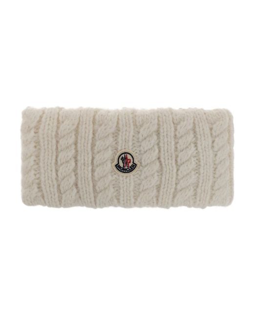 Moncler Logo Hoofdband in het Metallic