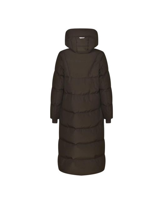 Woolrich Black Winter Jackets