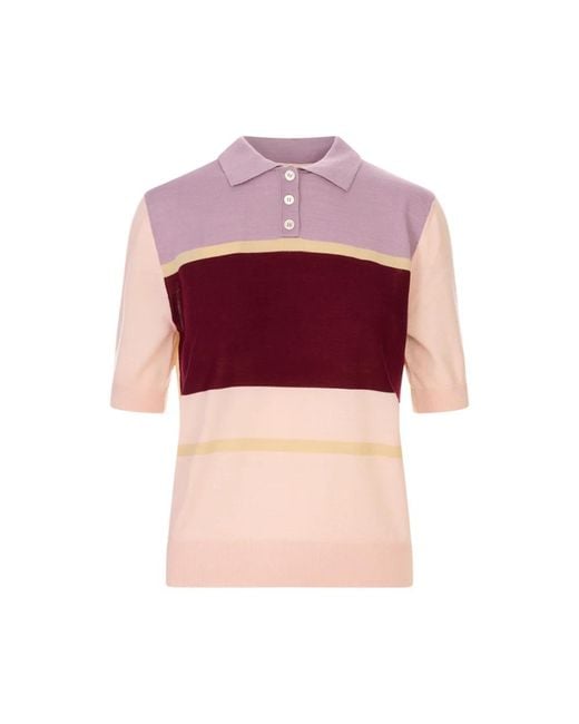 Marni Red Polo Shirts