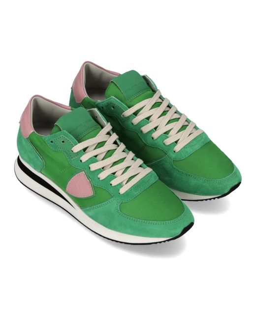 Philippe Model Green Sneakers