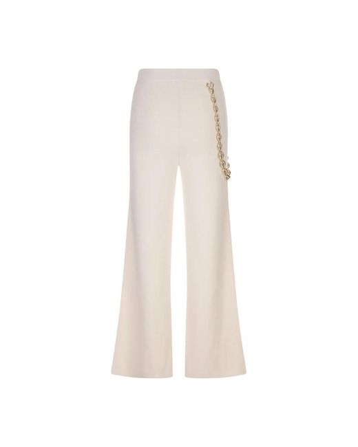 Rabanne Natural Wide Trousers