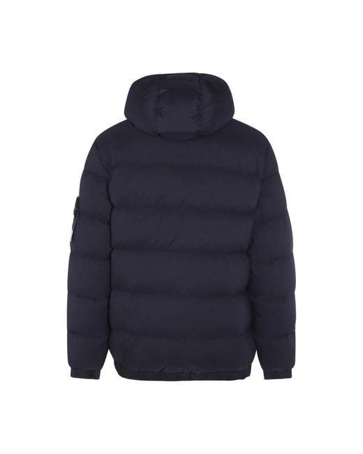 Down Jackets Stone Island de hombre de color Blue