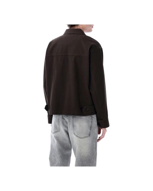 mfpen Stylische Arbeitsjacke Für Männer in Black für Herren
