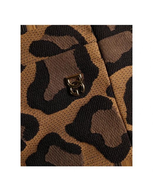 Dolce & Gabbana Brown Short Dresses