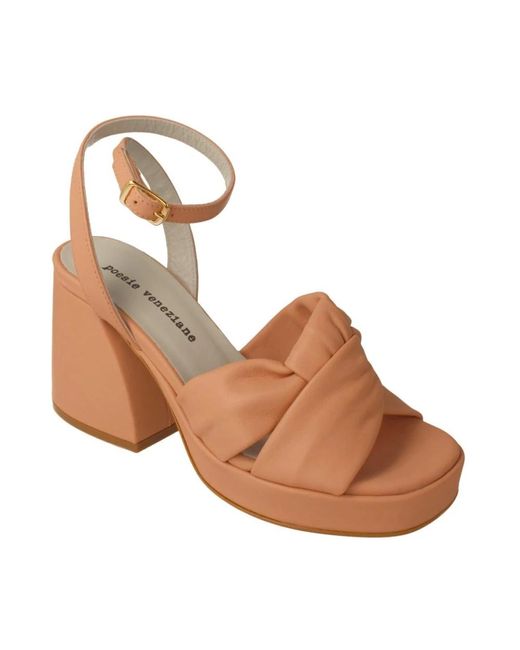 High Heel Sandals POESIE VENEZIANE en coloris Brown