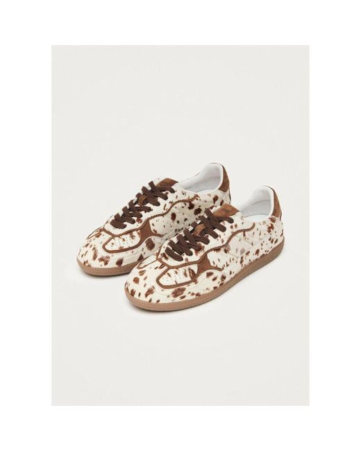 Alohas Pink Tb.490 Rife Soft Camel Leder Sneakers
