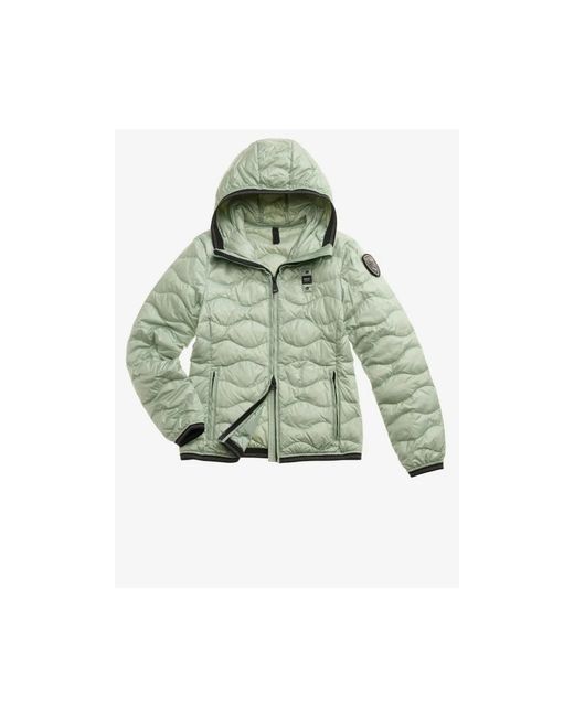 Winter Jackets Blauer de color Green