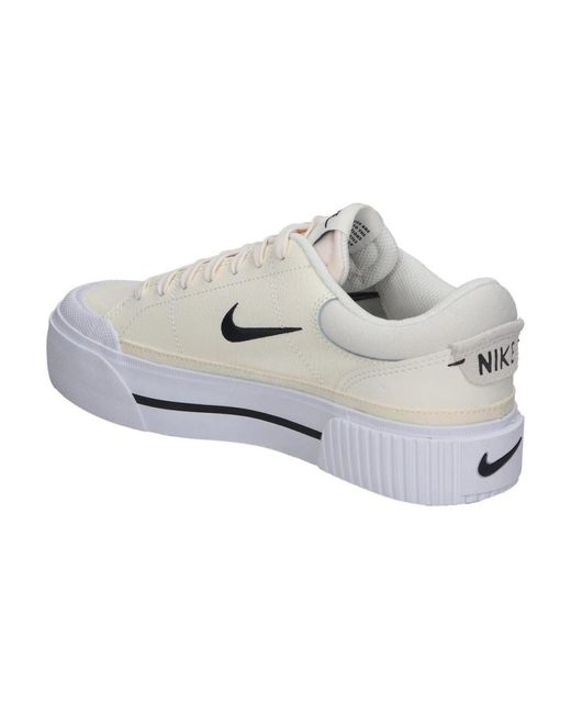 Nike White Jugendmode sneakers