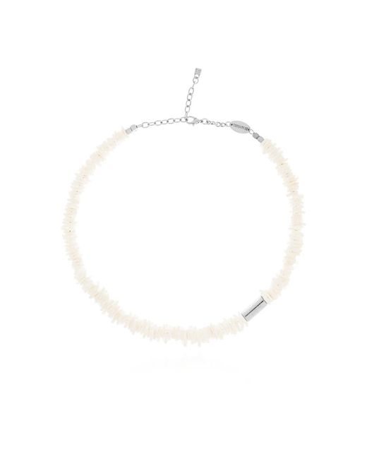 DSquared² White Shell Necklace