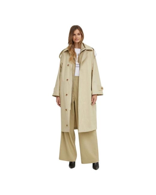 Notes Du Nord Trenchcoat in het Natural