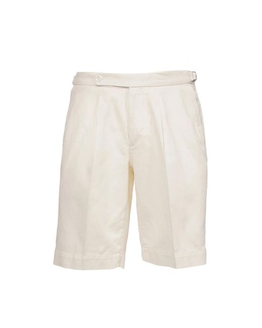 Incotex Natural Casual Shorts for men