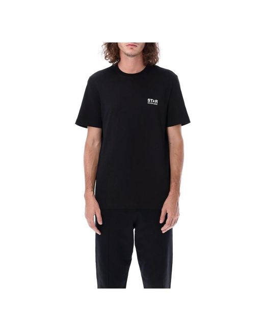 Golden Goose Deluxe Brand Black T-Shirts for men