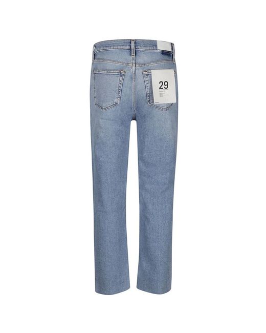 Re/done Blue Slim-Fit Jeans