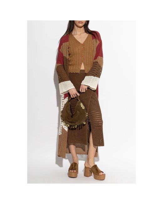 Cardigans Akep de color Brown