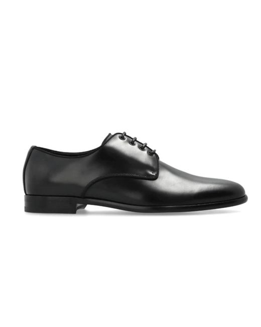Dolce & Gabbana Black Laced Shoes