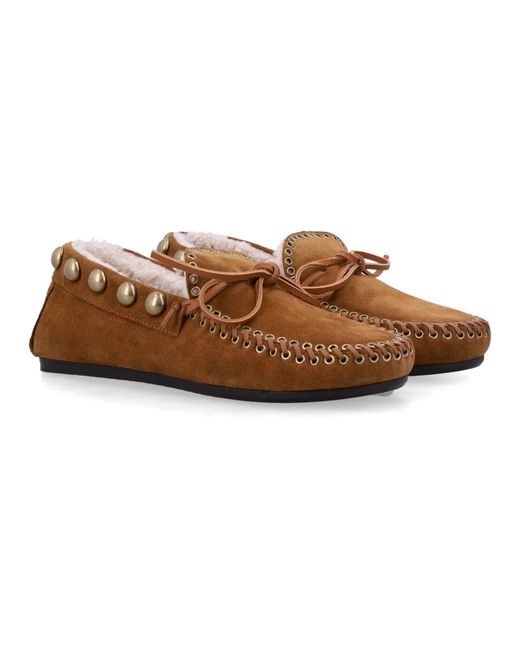 Isabel Marant Brown Sailor Shoes