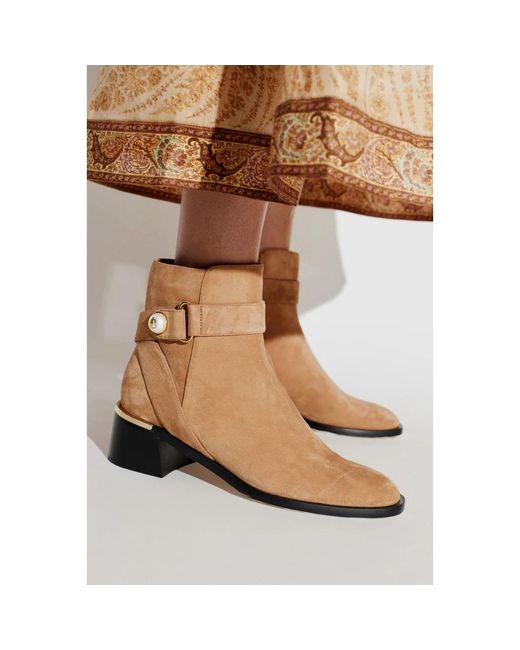 Jimmy Choo Brown Heeled Boots