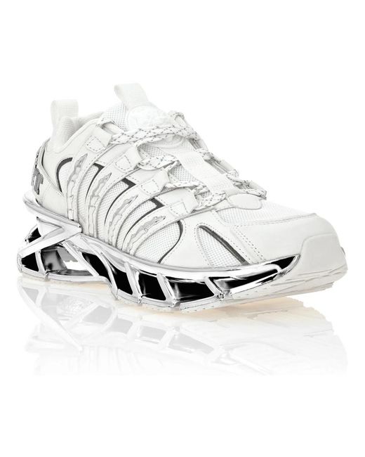 Philipp Plein Metallic Runner Sneaker