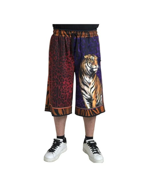 Dolce & Gabbana Multicolor Bermudas for men