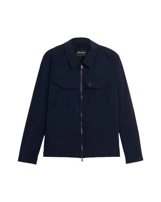 Light Jackets Lyle & Scott de hombre de color Blue