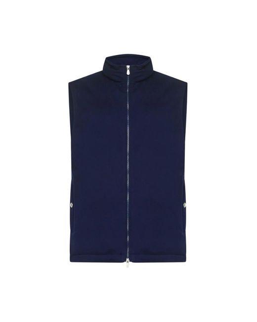 Vests di Brunello Cucinelli in Blue da Uomo