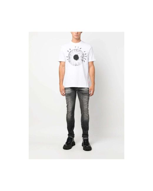 DIESEL Gray Slim Fit Jeans for men