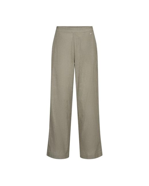 Mos Mosh Gray Wide Trousers