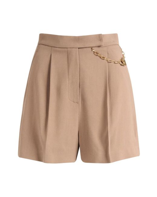 Elisabetta Franchi Natural Casual Shorts