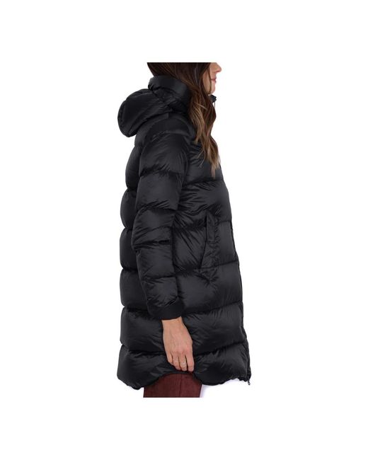 Bomboogie Jassen ,Zwart ,Leer Winterjassen in het Black