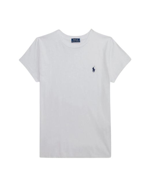 Polo Ralph Lauren White T-Shirts