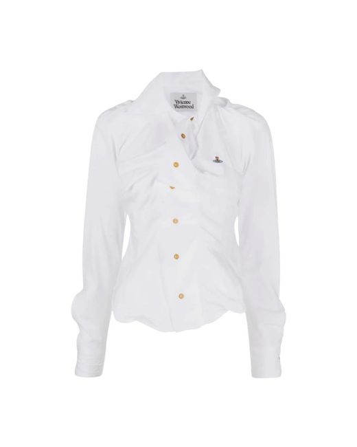 Camicia drunken di Vivienne Westwood in White