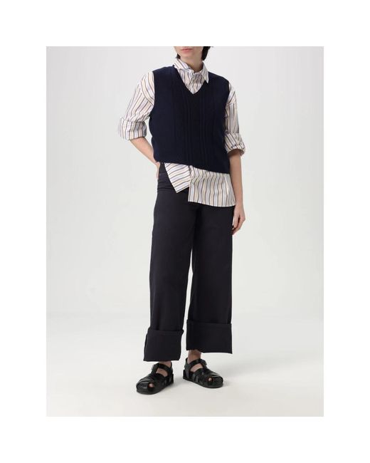 A.P.C. Wide Jeans in het Black