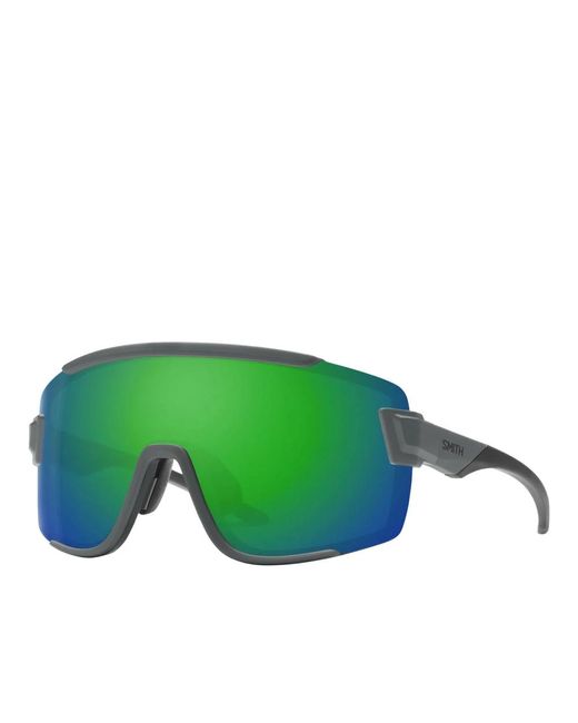 Smith Accessoires ,Grijs ,Wildcat Zonnebril in het Green