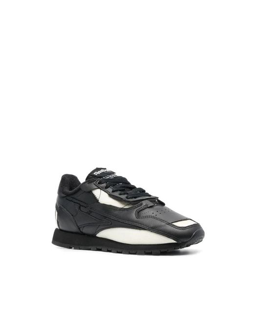 Maison Margiela Black Mm X Reebok Sneakers