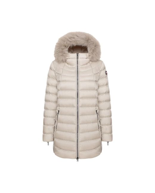 Colmar Down Jackets in het Natural