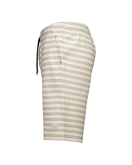 Genti Badmode ,Shorts in het Natural voor heren